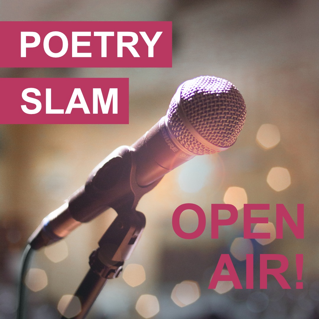 Poetry Slam – Open Air! Veranstaltung am Fr. 31.07.2026 auf der Waldbühne in Sigmaringendorf
